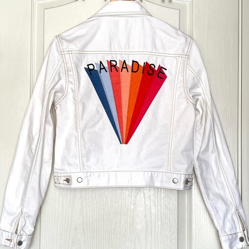Maje paris white denim - maje,