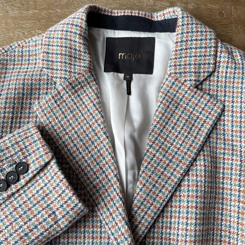 Maje houndstooth pattern - maje,