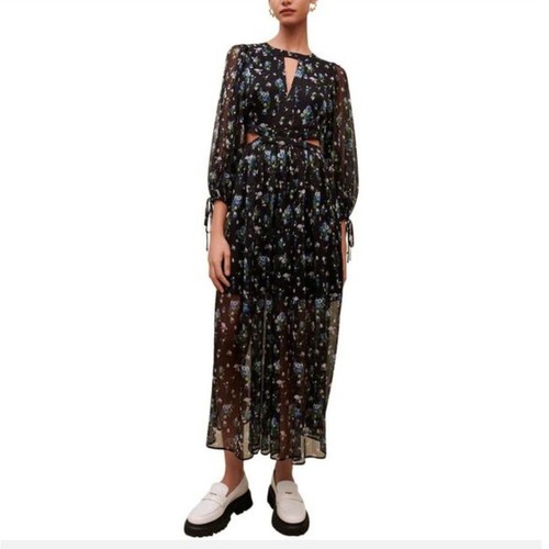 Maje risof black floral - maje,